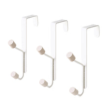 Load image into Gallery viewer, Hisucces Heavy-Duty Over the Door Hooks – Set of 1, Matte Black, No-Drill