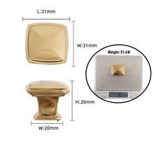 Load image into Gallery viewer, 10-pack zinc champagne bronze cabinet pulls with 96mm to 192mm hole spacing, ideal for cabinet hardware upgrades