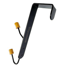 Load image into Gallery viewer, Hisucces Heavy-Duty Over the Door Hooks – Set of 1, Matte Black, No-Drill