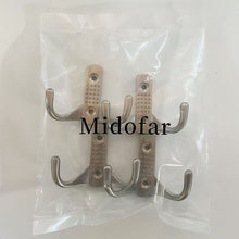 Load image into Gallery viewer, complete set of 5 wall mount coat hooks - full package