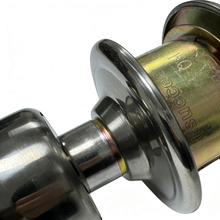 Load image into Gallery viewer, Hisucces Keyed Entry Ball Door Knob - Satin Nickel Transitional Door Lock