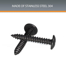 Load image into Gallery viewer, 304 Stainless Steel Wood Screws – #8 x 1" for Wood and Metal