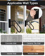Load image into Gallery viewer, High-quality outdoor stair hand railings enhancing patio safety