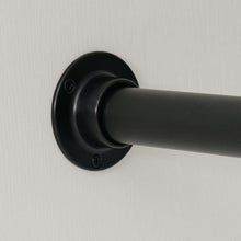 Load image into Gallery viewer, Black Finish Closet Pole and Socket Hardware