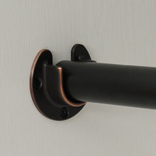 Load image into Gallery viewer, Closet Rod Pole Socket Zinc Alloy End Supports