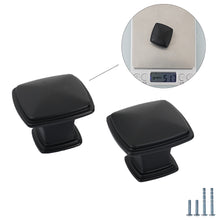 Load image into Gallery viewer, Single Hole Knob in Brushed Black Nickel and Matte Black - 31mm Size