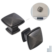 Load image into Gallery viewer, Brushed Black Nickel Drawer Pulls - 96mm Hole Center Measurement