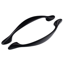 Load image into Gallery viewer, Matte Black Cabinet Knobs and Pulls – 96mm 128mm Single Hole 10 Pack