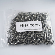 Load image into Gallery viewer, Hisucces Stainless Steel Wood Screws – #8 x 1", Multi-Use for Wood & Windows