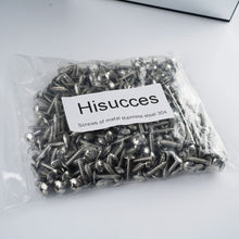 Load image into Gallery viewer, Hisucces Stainless Steel Wood Screws – #8 x 1", Multi-Use for Wood & Windows