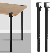 Load image into Gallery viewer, Sleek Black Adjustable Table Legs – Perfect for Home DIY Projects