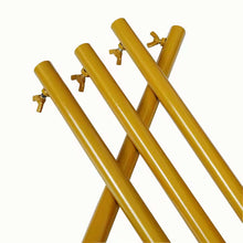 Carica l'immagine nel visualizzatore di Gallery, DIY arch backdrop stand assembly with gold metal frame
