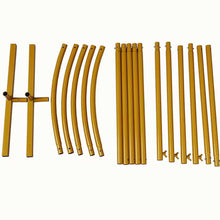 Carica l'immagine nel visualizzatore di Gallery, Open arch backdrop stand used for baby shower backdrop