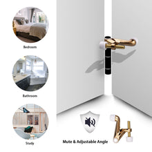 Load image into Gallery viewer, Adjustable Champagne Bronze Hinge Pin Door Stop at Various Angles
