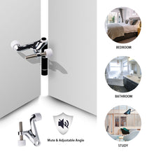 Load image into Gallery viewer, Heavy Duty Chrome Hinge Pin Door Stop for Commercial Use