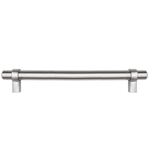 Carica l'immagine nel visualizzatore di Gallery, Satin nickel T-bar cabinet pull handle, crafted from iron and zinc alloy, ideal for kitchen and closet drawers, 10-piece set.