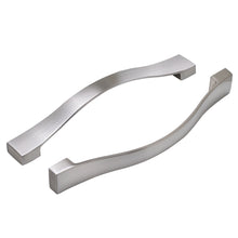 Load image into Gallery viewer, Brushed Satin Nickel Drawer Pulls, 160mm Hole Centers, 10 Pack – Durable Zinc Alloy for Kitchen, Bathroom, Wardrobe - Triumph Hardware