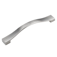 Load image into Gallery viewer, Brushed satin nickel arch drawer pull handle, 160mm, for kitchen cabinet and dresser, durable zinc alloy, by Triumph Hardware