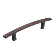 Load image into Gallery viewer, Oil rubbed bronze drawer pull for kitchen and furniture by Triumph Hardware, made from high-quality zinc alloy, shown against a white background.
