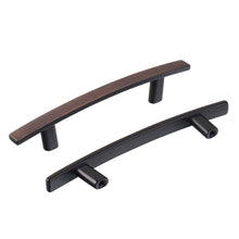 Load image into Gallery viewer, Oil rubbed bronze drawer pulls set of 10 for cabinets, kitchens, and furniture by Triumph Hardware; made from durable zinc alloy.