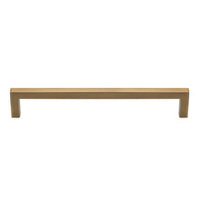 Load image into Gallery viewer, champagne bronze square pulls on kitchen cabinets - modern style