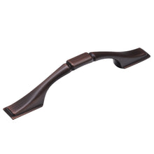 Load image into Gallery viewer, comparison of oil rubbed bronze knobs and pulls - coordinated hardware set