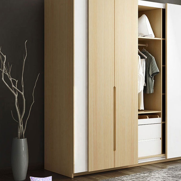 Try to hide the side handle of the cabinet door, beyond your imagination