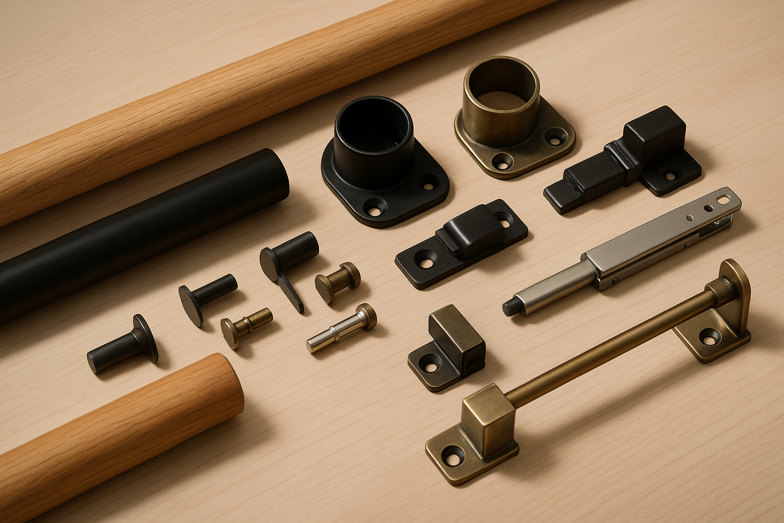 Closet Hardware – Rods, Sockets & Organizers | Cosnys – Triumph Hardware