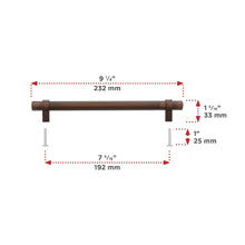 Lade das Bild in den Galerie-Viewer, T-Bar-Schrankgriffe – 10er-Pack Ölgebronzierte Schubladen- und Schrankgriffe
