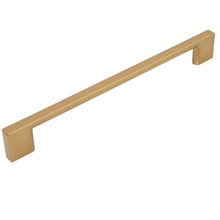 Cargar imagen en el visor de la galería, Large 12&quot; champagne bronze refrigerator cabinet door handle, solid zinc alloy pull for kitchen furniture.

