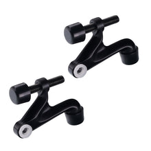Lade das Bild in den Galerie-Viewer, Hinge Pin Door Stopper 2 Pack – Adjustable Heavy Duty Door Stopper with Black Rubber Tip, Brushed Satin Nickel Finish, 2-3/8&quot;x15/16&quot;, Triumph Hardware
