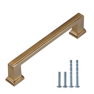 Champagne Bronze Cabinet Pulls & Knobs: Modern Handles for Kitchen & Dresser