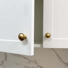 Lade das Bild in den Galerie-Viewer, Electroplated Gold Drawer Pulls &amp; Knobs – Zinc Alloy Curved Cabinet Handles, Modern Minimalist Furniture Hardware, 10 Pack
