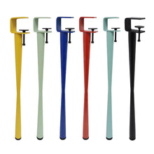이미지를 갤러리 뷰어에 로드 , Colorful modern adjustable clamp table legs for desks
