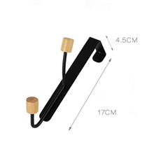 Load image into Gallery viewer, Hisucces Heavy-Duty Over the Door Hooks – Set of 1, Matte Black, No-Drill
