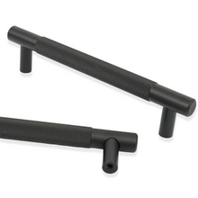 Afbeelding in Gallery-weergave laden, Brushed aluminum alloy knurled handle with modern finish
