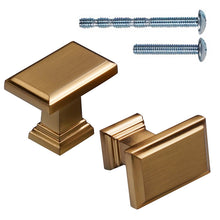 画像をギャラリービューアに読み込む, 10個パック、シャンパンブロンズ引き出しハンドル - キャビネットハンドル - ゴールドキッチンキャビネットハンドル、亜鉛合金6.3インチキャビネットハードウェアキッチンおよびバスルームキャビネットキャビネットハンドル、モダンハードウェアハンドル
