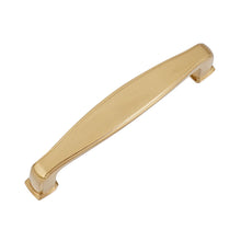 Load image into Gallery viewer, Brushed champagne bronze cabinet pull handle with 192mm hole centers.
