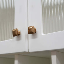 Load image into Gallery viewer, Brushed champagne bronze cabinet handle with 96mm hole spacing.
