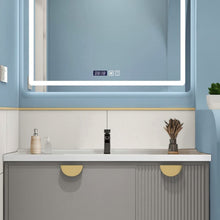 Lade das Bild in den Galerie-Viewer, brushed brass half moon cabinet pulls
