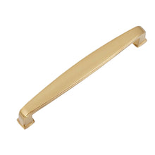 Load image into Gallery viewer, Pack of 10 brushed champagne bronze cabinet pull handles.
