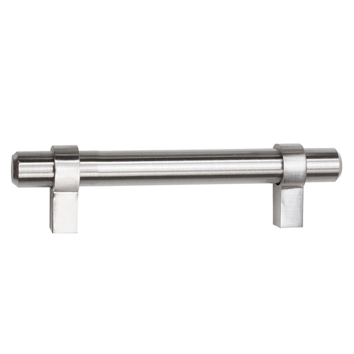 Hardware Satin Nickel Cabinet Handles, Pack of 10, Custom Sizes Cabinet Handles, Brushed Nickel Drawer Handles - Furniture Dresser Handles - Wardrobe Handles Triumph Hardware